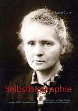 Kartonierter Einband Selbstbiographie von Marie Curie