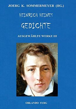 Kartonierter Einband Heinrich Heines Gedichte. Ausgewählte Werke III von Heinrich Heine