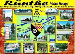 E-Book (epub) Rünthe - meine Heimat - von der Bumannsburg über die D-Zug-Siedlung und Schacht 3 bis zu Marina Rünthe von Renate Sültz, Uwe H. Sültz