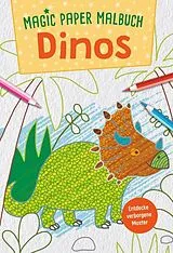 Kartonierter Einband Magic Paper Malbuch - Dinos von 