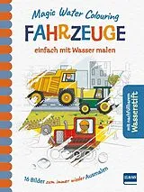 Spiralbindung Magic Water Colouring - Fahrzeuge von