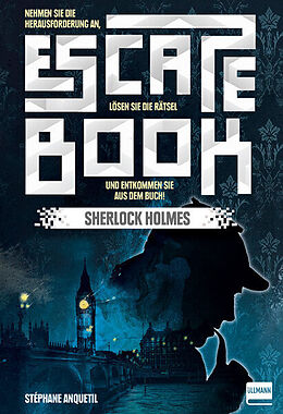 Couverture cartonnée Escape Book - Sherlock Holmes de Stéphane Anquetil
