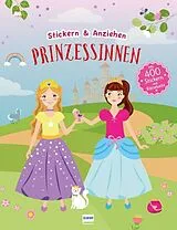 Set mit div. Artikeln (Set) Stickern und Anziehen - Prinzessinnen von 