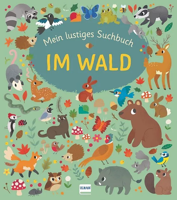 Mein lustiges Suchbuch - Im Wald