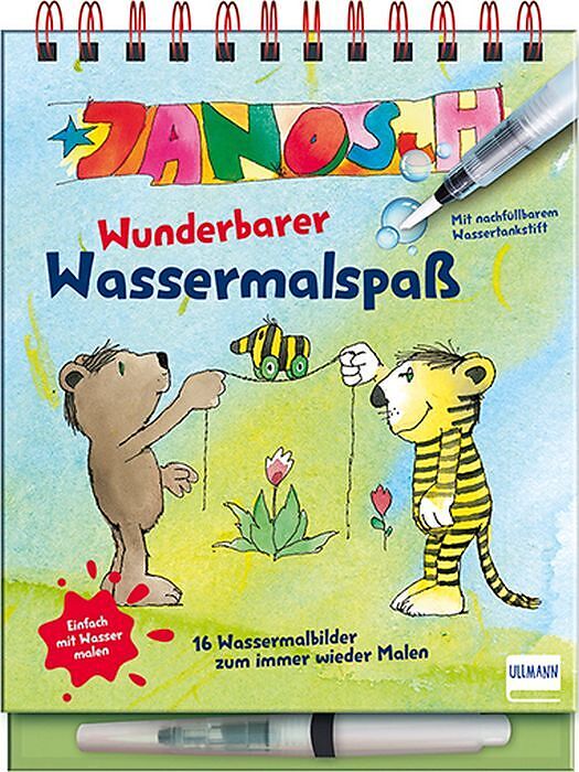 Janosch  Wunderbarer Wassermalspaß