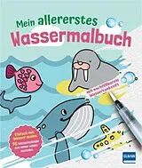 Kartonierter Einband Mein allererstes Wassermalbuch von 