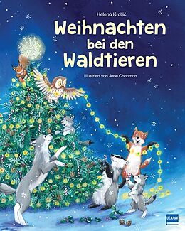 Fester Einband Weihnachten bei den Waldtieren von Helena Kralji