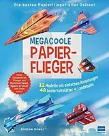 Set mit div. Artikeln (Set) Megacoole Papierflieger von Andrew Dewar