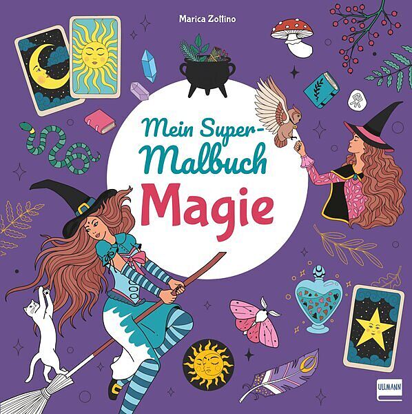 Mein Super-Malbuch  Magie