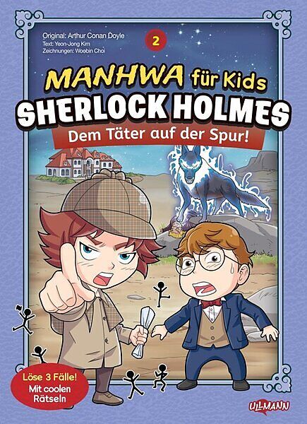 Manhwa für Kids: Sherlock Holmes (Band 2) - Dem Täter auf der Spur