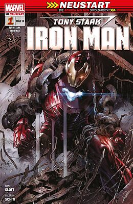 Kartonierter Einband Tony Stark: Iron Man von Dan Slott, Valerio Schiti, Max Dunbar