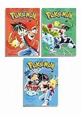 Kartonierter Einband Pokémon - Die großen Abenteuer: Rot, Blau und Gelb 03 von Hidenori Kusaka, Mato