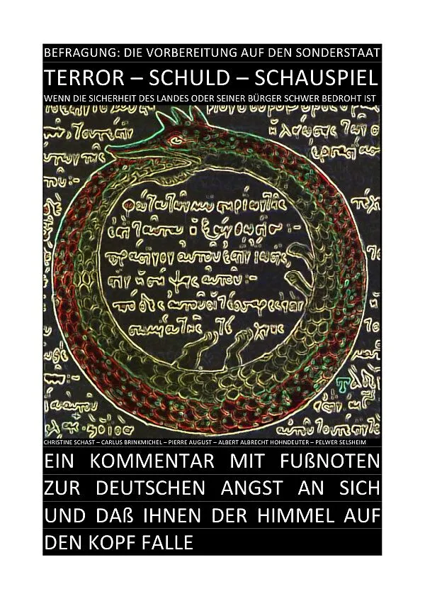 TRIVIUM / TERROR  SCHULD  SCHAUSPIEL: BEFRAGUNG: DIE VORBEREITUNG AUF DEN SONDERSTAAT