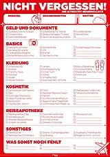 Kartonierter Einband Nicht vergessen! von riva Verlag