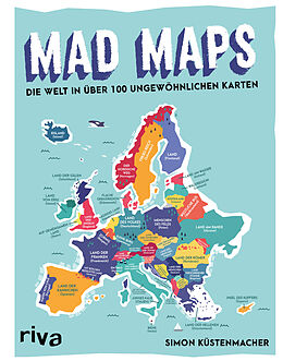 Fester Einband Mad Maps von Simon Küstenmacher