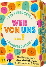 Textkarten / Symbolkarten Wer von uns ...? Die verrückte Kinderedition von