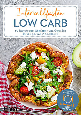 Kartonierter Einband Intervallfasten Low Carb von Low-Carb-Rezept des Tages