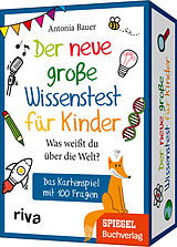 Der neue große Wissenstest für Kinder  Was weißt du über die Welt? Spiel