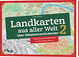 Fester Einband Landkarten aus aller Welt 2  Mein Rätseladventskalender von Georg Stadler