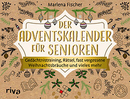 Fester Einband Der Adventskalender für Senioren von Marlena Fischer