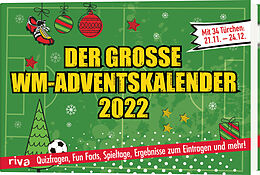 Fester Einband Der große WM-Adventskalender 2022. Hardcover-Ausgabe von 