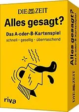 Textkarten / Symbolkarten DIE ZEIT »Alles gesagt?« von