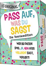 Textkarten / Symbolkarten Pass auf, was du sagst  Die Teenieedition von Emma Hegemann