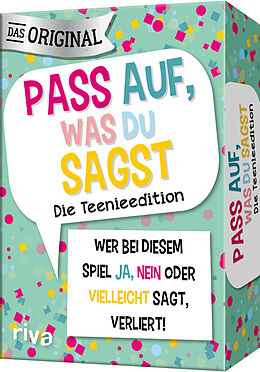 Textkarten / Symbolkarten Pass auf, was du sagst  Die Teenieedition von Emma Hegemann