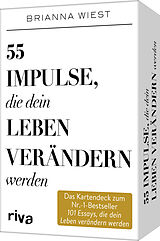 Textkarten / Symbolkarten 55 Impulse, die dein Leben verändern werden  Das Kartendeck zum Nr.-1-Bestseller 101 Essays, die dein Leben verändern werden von Brianna Wiest