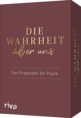 Textkarten / Symbolkarten Die Wahrheit über uns  Das Fragespiel für Paare von David Tripolina