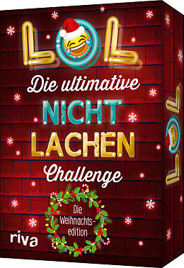 Textkarten / Symbolkarten LOL  Die ultimative Nicht-lachen-Challenge  Die Weihnachtsedition von 