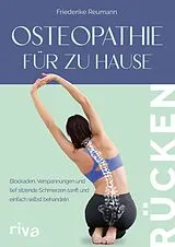 Kartonierter Einband Osteopathie für zu Hause Rücken von Friederike Reumann