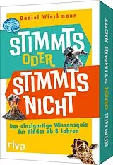 Textkarten / Symbolkarten Stimmts oder stimmts nicht? Das einzigartige Wissensquiz für Kinder ab 8 Jahren von Daniel Wiechmann