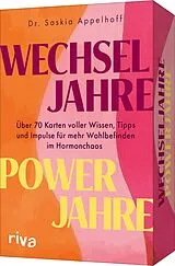 Textkarten / Symbolkarten Wechseljahre  Powerjahre von Saskia Appelhoff