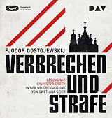 Audio CD (CD/SACD) Verbrechen und Strafe von Fjodor Dostojewskij