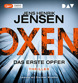 Audio CD (CD/SACD) Oxen. Das erste Opfer von Jens Henrik Jensen