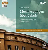 Audio CD (CD/SACD) Mutmassungen über Jakob von Uwe Johnson