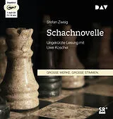 Audio CD (CD/SACD) Schachnovelle von Stefan Zweig