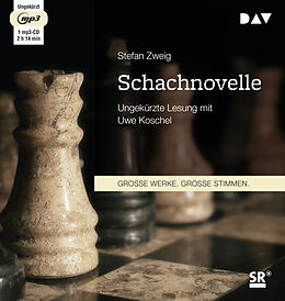 Audio CD (CD/SACD) Schachnovelle von Stefan Zweig