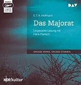 Audio CD (CD/SACD) Das Majorat von E. T. A. Hoffmann