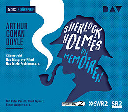 Audio CD (CD/SACD) Sherlock Holmes 3  Die Memoiren von Arthur Conan Doyle
