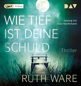 Audio CD (CD/SACD) Wie tief ist deine Schuld von Ruth Ware