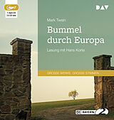 Audio CD (CD/SACD) Bummel durch Europa von Mark Twain