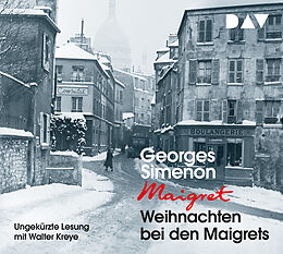 Audio CD (CD/SACD) Weihnachten bei den Maigrets von Georges Simenon
