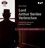 Audio CD (CD/SACD) Lord Arthur Saviles Verbrechen von Oscar Wilde