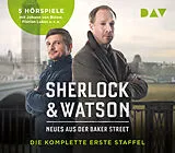 Audio CD (CD/SACD) Sherlock & Watson  Neues aus der Baker Street. Die komplette erste Staffel von Viviane Koppelmann, Nadine Schmid, Felix Partenzi
