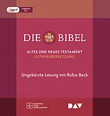 Audio CD (CD/SACD) Die Bibel. Gelesen von Rufus Beck von 