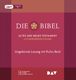 Audio CD (CD/SACD) Die Bibel. Gelesen von Rufus Beck von 