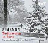 Audio CD (CD/SACD) Weihnachten in Paris von Georges Simenon