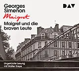 Audio CD (CD/SACD) Maigret und die braven Leute von Georges Simenon